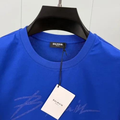 Replica Balmain T-Shirts Short Sleeved For Unisex #1444283 $72.00 USD for Wholesale