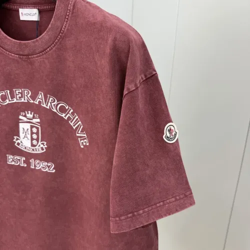 Replica Moncler T-Shirts Short Sleeved For Unisex #1444461 $72.00 USD for Wholesale