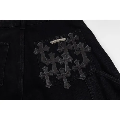 Replica Chrome Hearts Jeans For Unisex #1444559 $52.00 USD for Wholesale