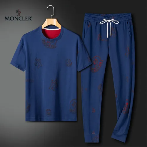 Moncler Tracksuits Short Sleeved For Men #1444759