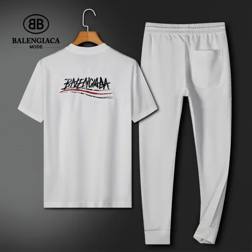 Replica Balenciaga Fashion Tracksuits Short Sleeved For Men #1444761 $92.00 USD for Wholesale