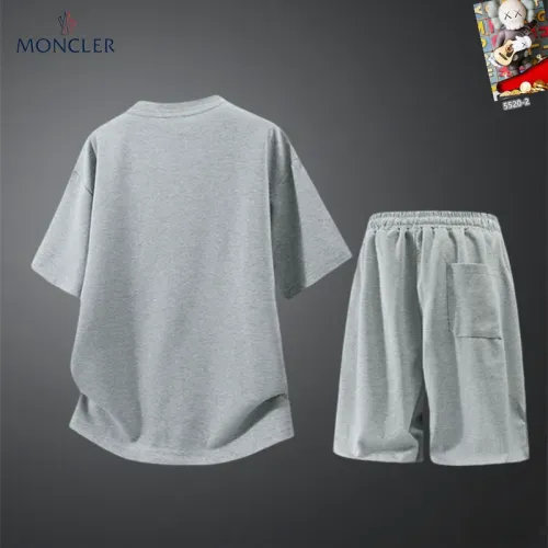 Replica Moncler Tracksuits Short Sleeved For Men #1444875 $56.00 USD for Wholesale