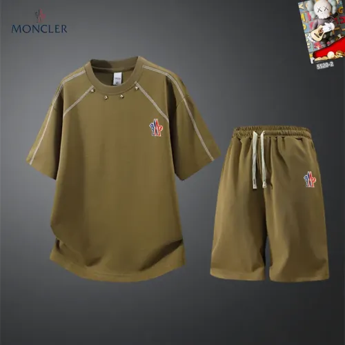 Moncler Tracksuits Short Sleeved For Men #1444924