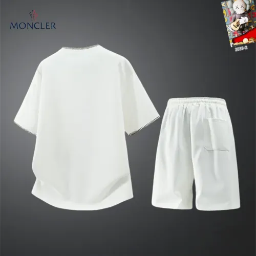 Replica Moncler Tracksuits Short Sleeved For Men #1444942 $56.00 USD for Wholesale