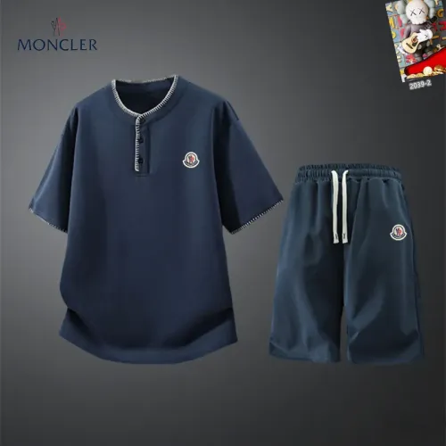 Moncler Tracksuits Short Sleeved For Men #1444944