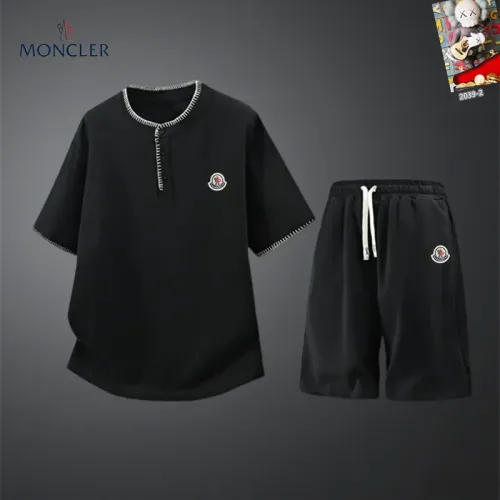 Moncler Tracksuits Short Sleeved For Men #1444945