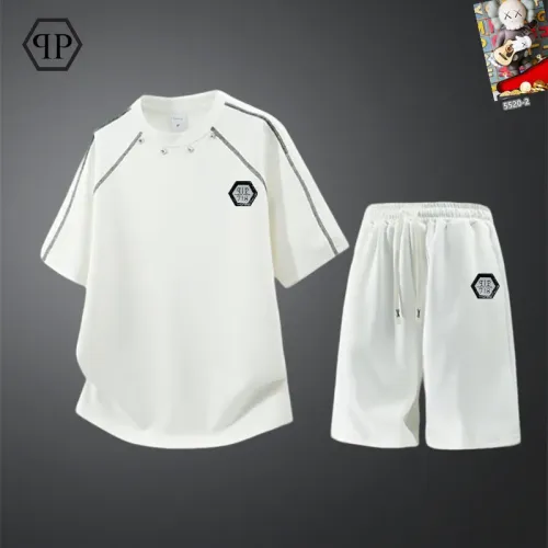 Philipp Plein PP Tracksuits Short Sleeved For Men #1444946