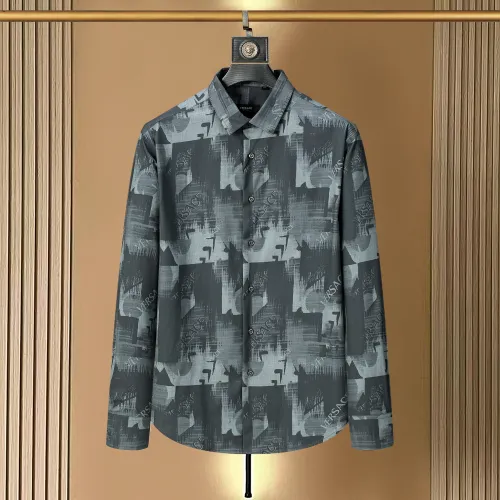 Versace Shirts Long Sleeved For Men #1445535