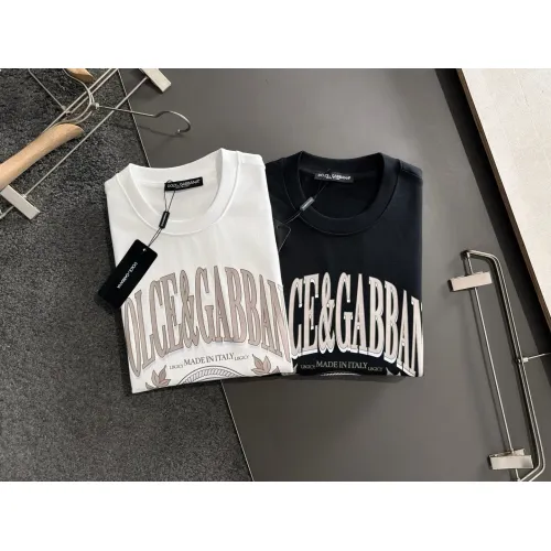 Replica Dolce & Gabbana D&G T-Shirts Short Sleeved For Men #1445550 $40.00 USD for Wholesale