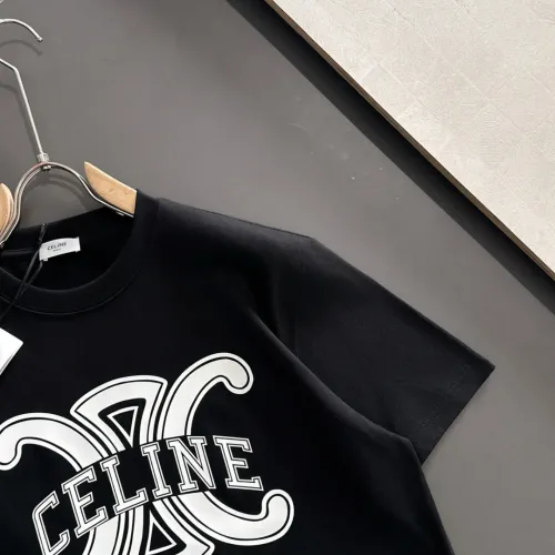 Replica Celine T-Shirts Short Sleeved For Men #1445558 $40.00 USD for Wholesale