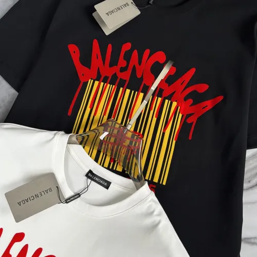 Replica Balenciaga T-Shirts Short Sleeved For Men #1445589 $40.00 USD for Wholesale