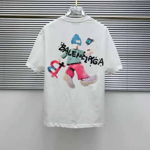 Replica Balenciaga T-Shirts Short Sleeved For Men #1445635 $40.00 USD for Wholesale