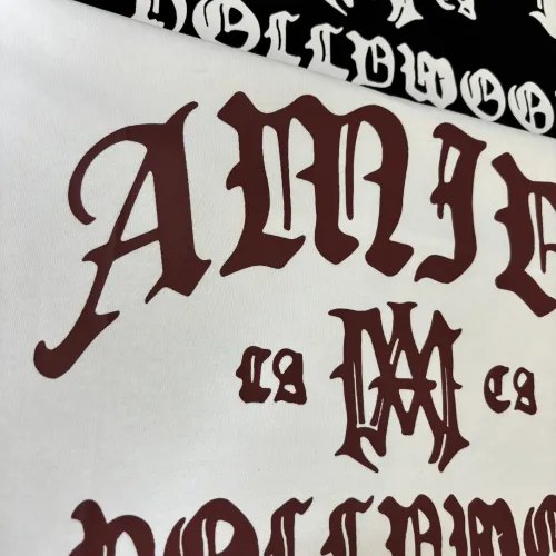 Replica Amiri T-Shirts Short Sleeved For Unisex #1445721 $32.00 USD for Wholesale