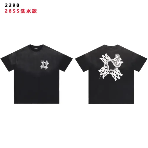 Amiri T-Shirts Short Sleeved For Unisex #1445728