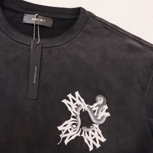 Replica Amiri T-Shirts Short Sleeved For Unisex #1445728 $32.00 USD for Wholesale