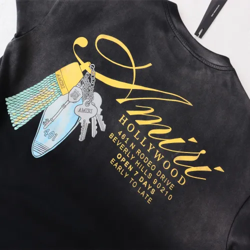 Replica Amiri T-Shirts Short Sleeved For Unisex #1445736 $32.00 USD for Wholesale