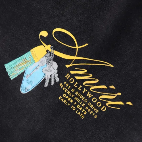 Replica Amiri T-Shirts Short Sleeved For Unisex #1445736 $32.00 USD for Wholesale