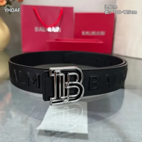 Replica Balmain AAA Quality Belts For Men #1445775 $64.00 USD for Wholesale
