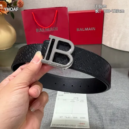 Replica Balmain AAA Quality Belts For Men #1445779 $64.00 USD for Wholesale