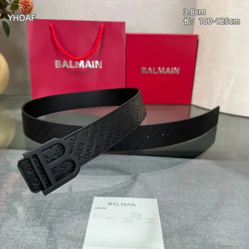 Replica Balmain AAA Quality Belts For Men #1445780 $64.00 USD for Wholesale
