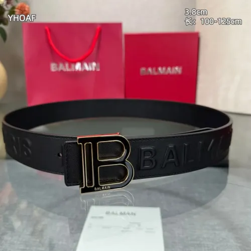 Replica Balmain AAA Quality Belts For Men #1445781 $64.00 USD for Wholesale