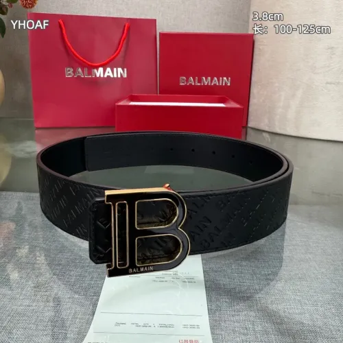 Replica Balmain AAA Quality Belts For Men #1445783 $64.00 USD for Wholesale