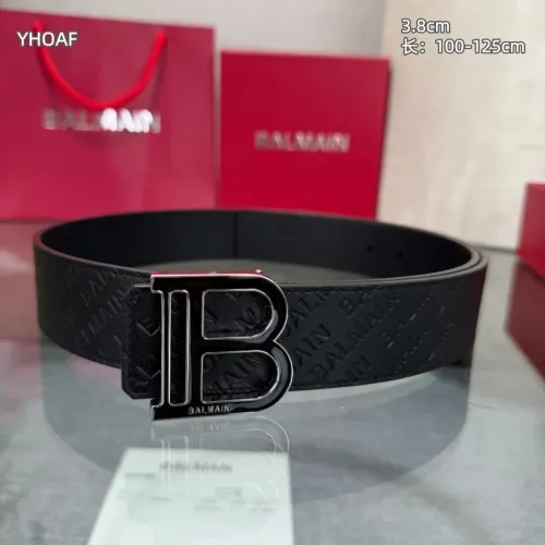 Replica Balmain AAA Quality Belts For Men #1445785 $64.00 USD for Wholesale