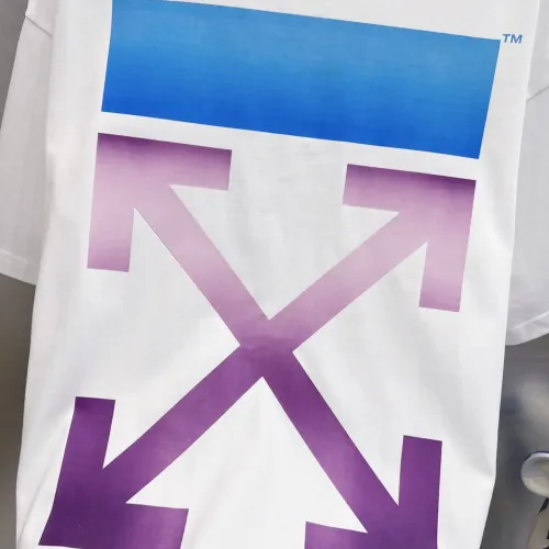 Replica Off-White T-Shirts Short Sleeved For Unisex #1445793 $34.00 USD for Wholesale