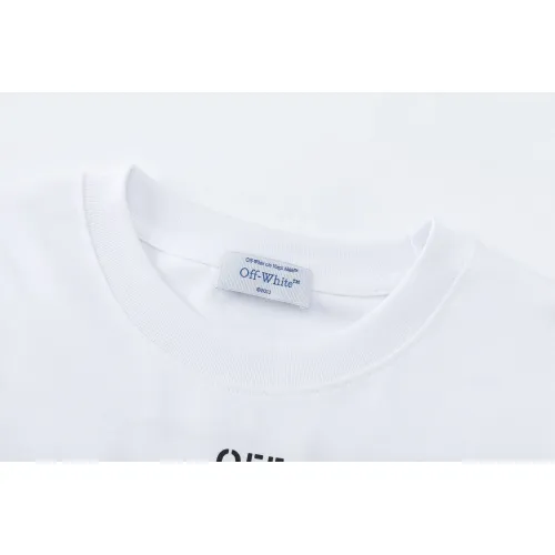 Replica Off-White T-Shirts Short Sleeved For Unisex #1445818 $32.00 USD for Wholesale
