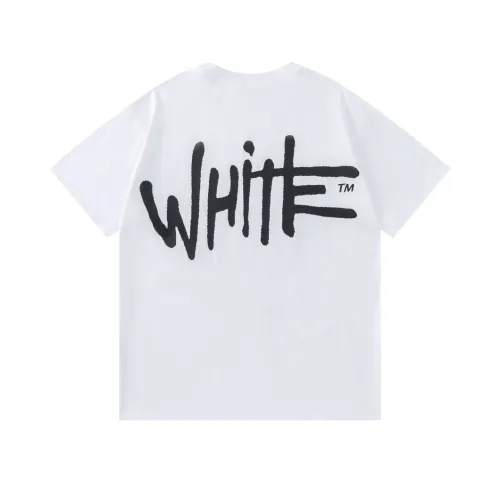 Replica Off-White T-Shirts Short Sleeved For Unisex #1445820 $32.00 USD for Wholesale