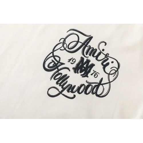Replica Amiri T-Shirts Short Sleeved For Unisex #1445837 $40.00 USD for Wholesale