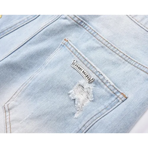 Replica Chrome Hearts Jeans For Men #1446051 $64.00 USD for Wholesale