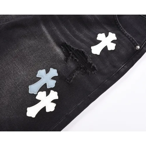 Replica Chrome Hearts Jeans For Men #1446052 $64.00 USD for Wholesale