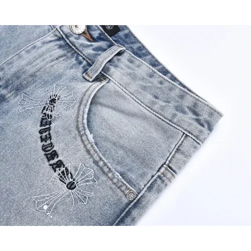 Replica Chrome Hearts Jeans For Men #1446053 $64.00 USD for Wholesale