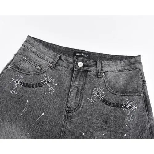 Replica Chrome Hearts Jeans For Men #1446054 $64.00 USD for Wholesale