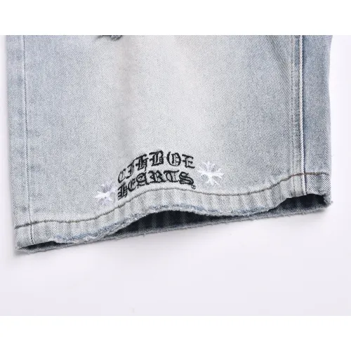 Replica Chrome Hearts Jeans For Men #1446055 $60.00 USD for Wholesale
