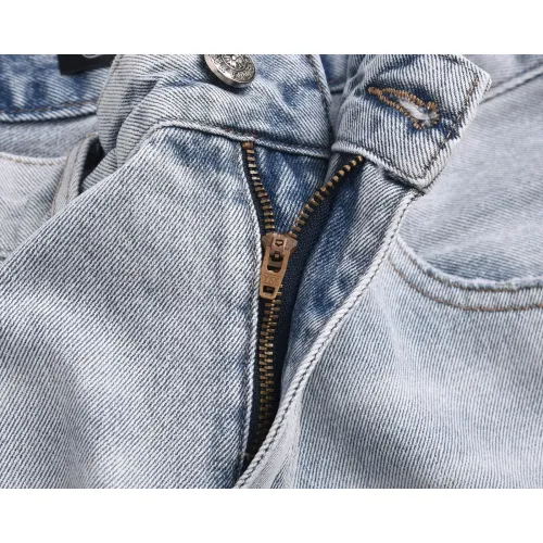 Replica Chrome Hearts Jeans For Men #1446055 $60.00 USD for Wholesale