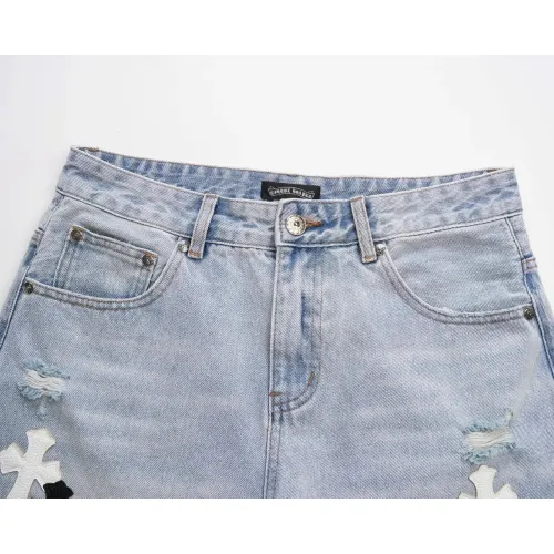 Replica Chrome Hearts Jeans For Men #1446060 $64.00 USD for Wholesale