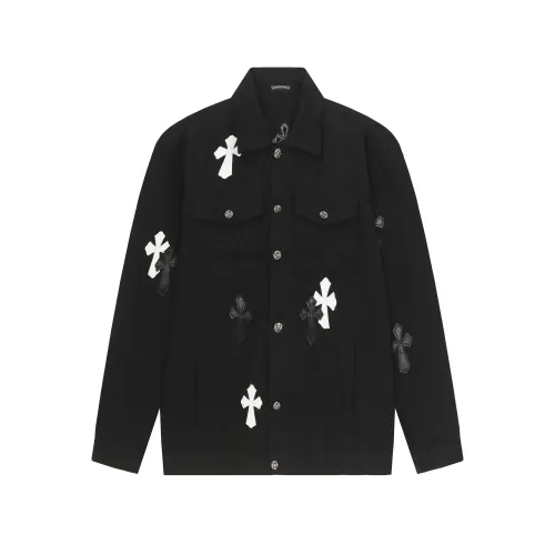 Replica Chrome Hearts Jackets Long Sleeved For Men #1446107, $64.00 USD, [ITEM#1446107], Replica Chrome Hearts Jackets outlet from China