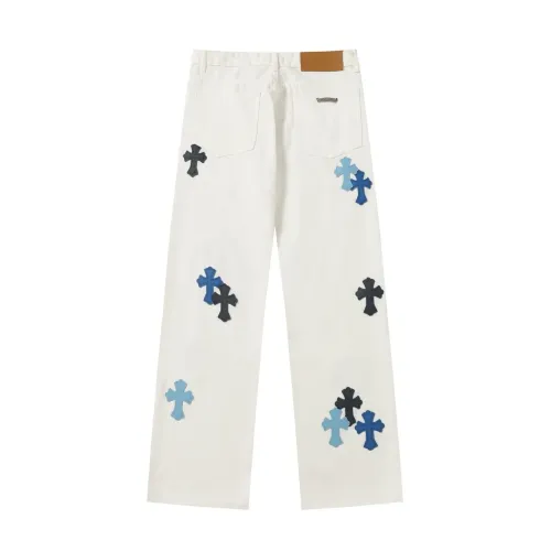 Replica Chrome Hearts Jeans For Unisex #1446110 $56.00 USD for Wholesale