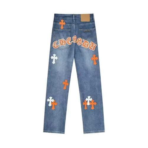 Replica Chrome Hearts Jeans For Unisex #1446116 $56.00 USD for Wholesale