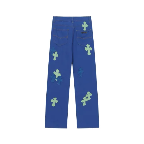 Replica Chrome Hearts Jeans For Unisex #1446119 $56.00 USD for Wholesale