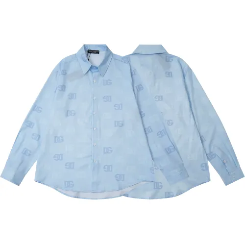 Dolce & Gabbana D&G Shirts Long Sleeved For Men #1446124