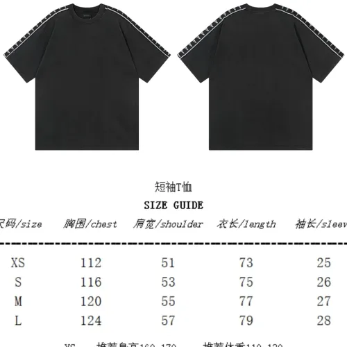 Replica Balenciaga T-Shirts Short Sleeved For Unisex #1446376 $45.00 USD for Wholesale