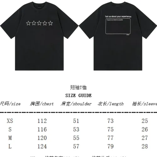 Replica Balenciaga T-Shirts Short Sleeved For Unisex #1446380 $45.00 USD for Wholesale