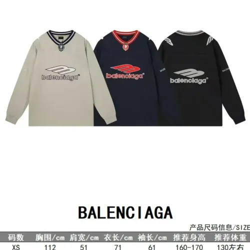Replica Balenciaga T-Shirts Long Sleeved For Unisex #1446411 $56.00 USD for Wholesale