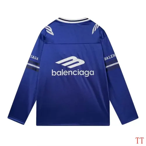 Replica Balenciaga T-Shirts Long Sleeved For Unisex #1446417 $48.00 USD for Wholesale