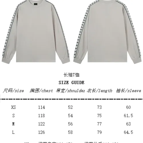 Replica Balenciaga T-Shirts Long Sleeved For Unisex #1446420 $48.00 USD for Wholesale