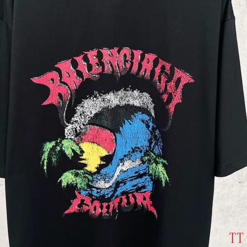 Replica Balenciaga T-Shirts Long Sleeved For Unisex #1446439 $42.00 USD for Wholesale