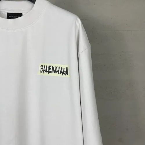Replica Balenciaga T-Shirts Long Sleeved For Unisex #1446440 $45.00 USD for Wholesale